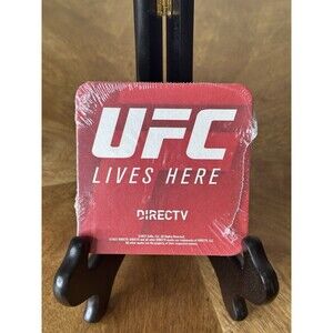 UFC Lives Here DIRECTV Sports Bar Coasters 2022 Sealed Promotional Lot Man Cave